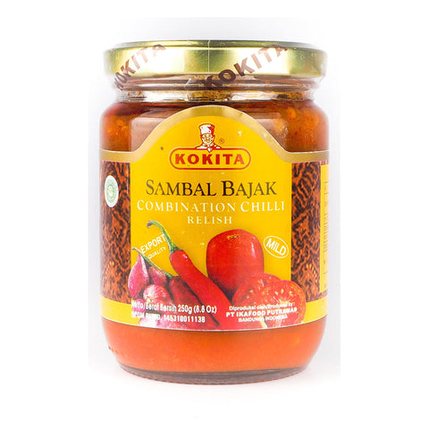 SAMBAL BAJAk                             COMBINATION CHILLI RELISH