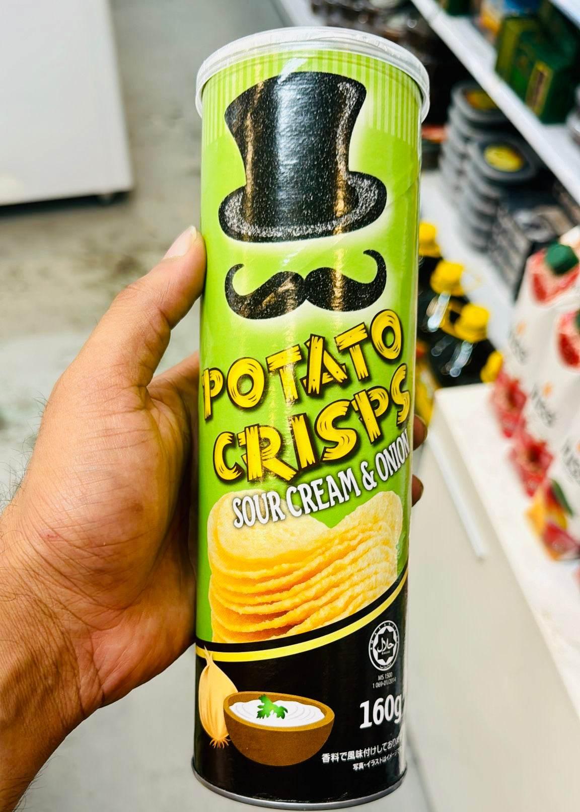 Potato Crisps Sour Cream & Onion - AL MODINA