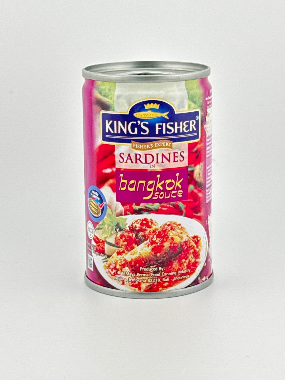 Sardines Can 155g by King Fisher Indonesia - AL MODINA