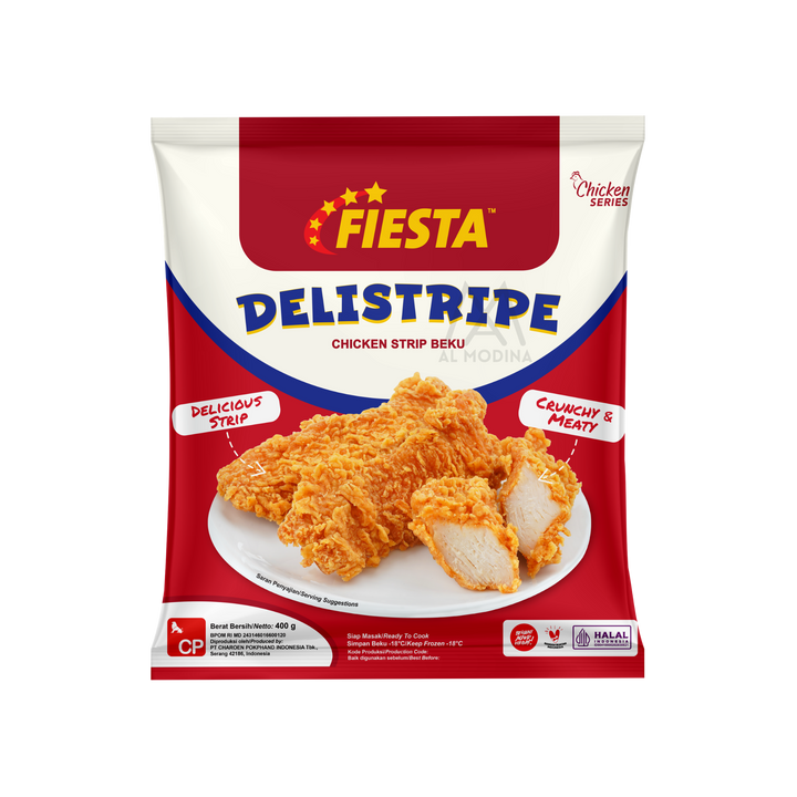 Delistripeチキンストリップ 冷凍 400g FIESTA