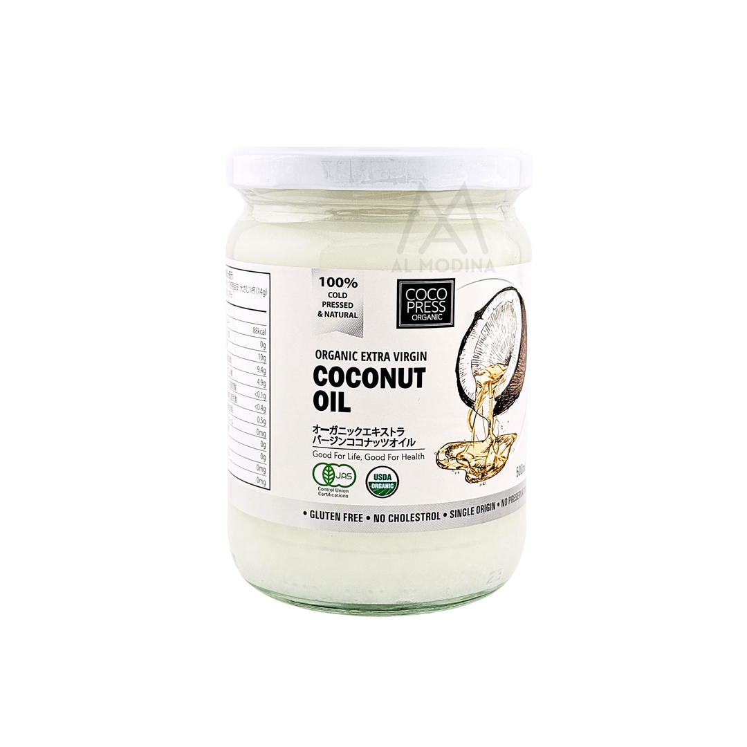 Organic Extra Virgin Coconut Oil 500ml