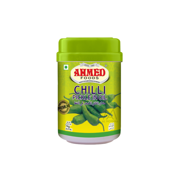 Ahmed chilli pickle in oil, 1kg jar
