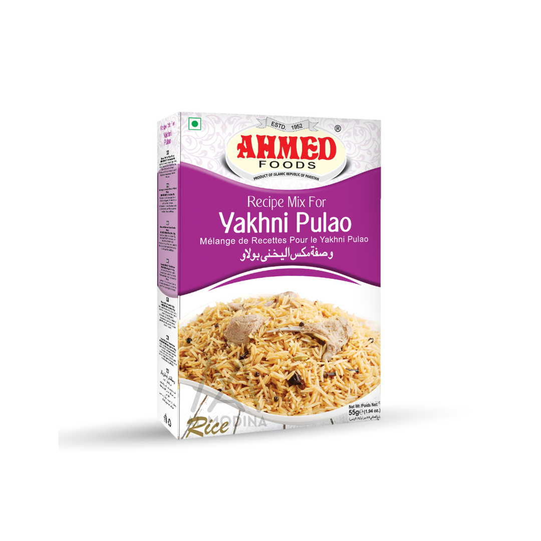 Yakhni Pulao Masala by Ahmed 60g - AL MODINA