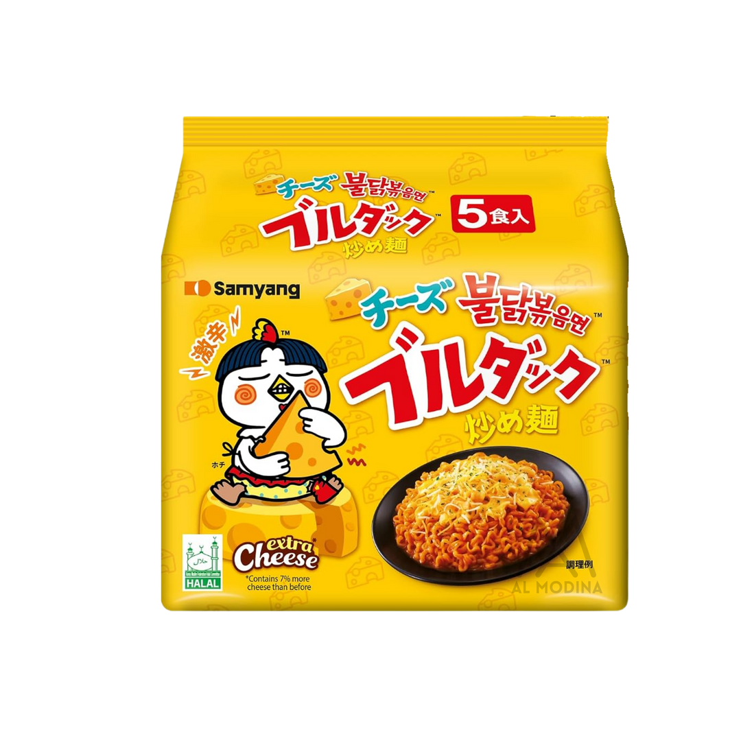 Cheese Noodles 5 pcs bundle Buldak