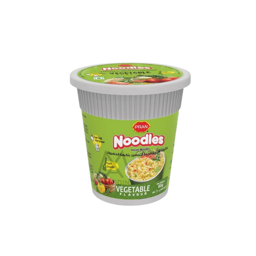 Cup Noodles Vegetables Flavor Pran