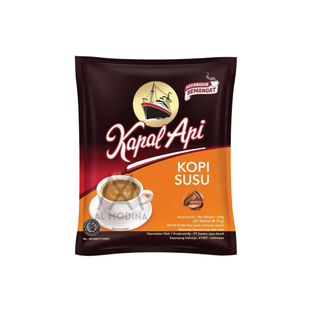 Kapal Api Kopi Susu 1 Sachet