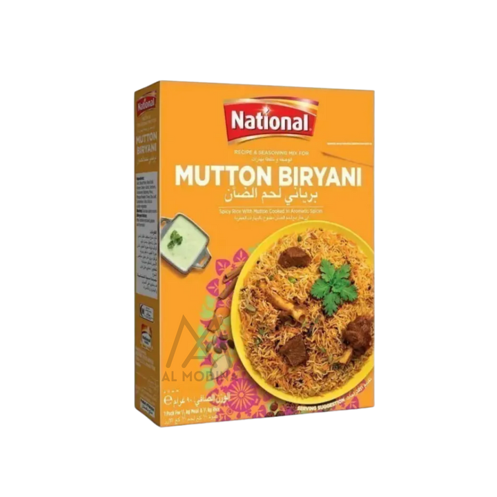 Mutton Biryani Masala 45g National - AL MODINA