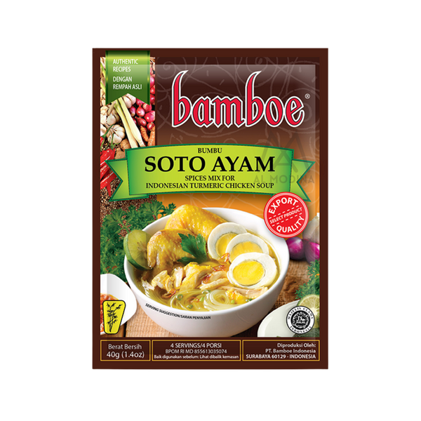 Bamboe Soto Ayam chicken soup seasoning mix