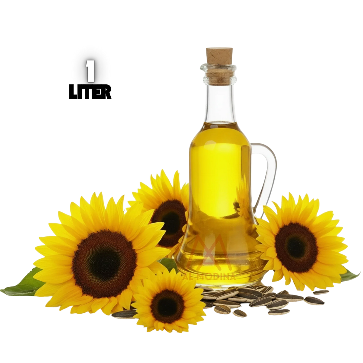 Sunflower Oil 1 Liter - AL MODINA