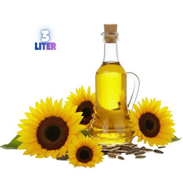 Sunflower Oil 3 Liter - AL MODINA
