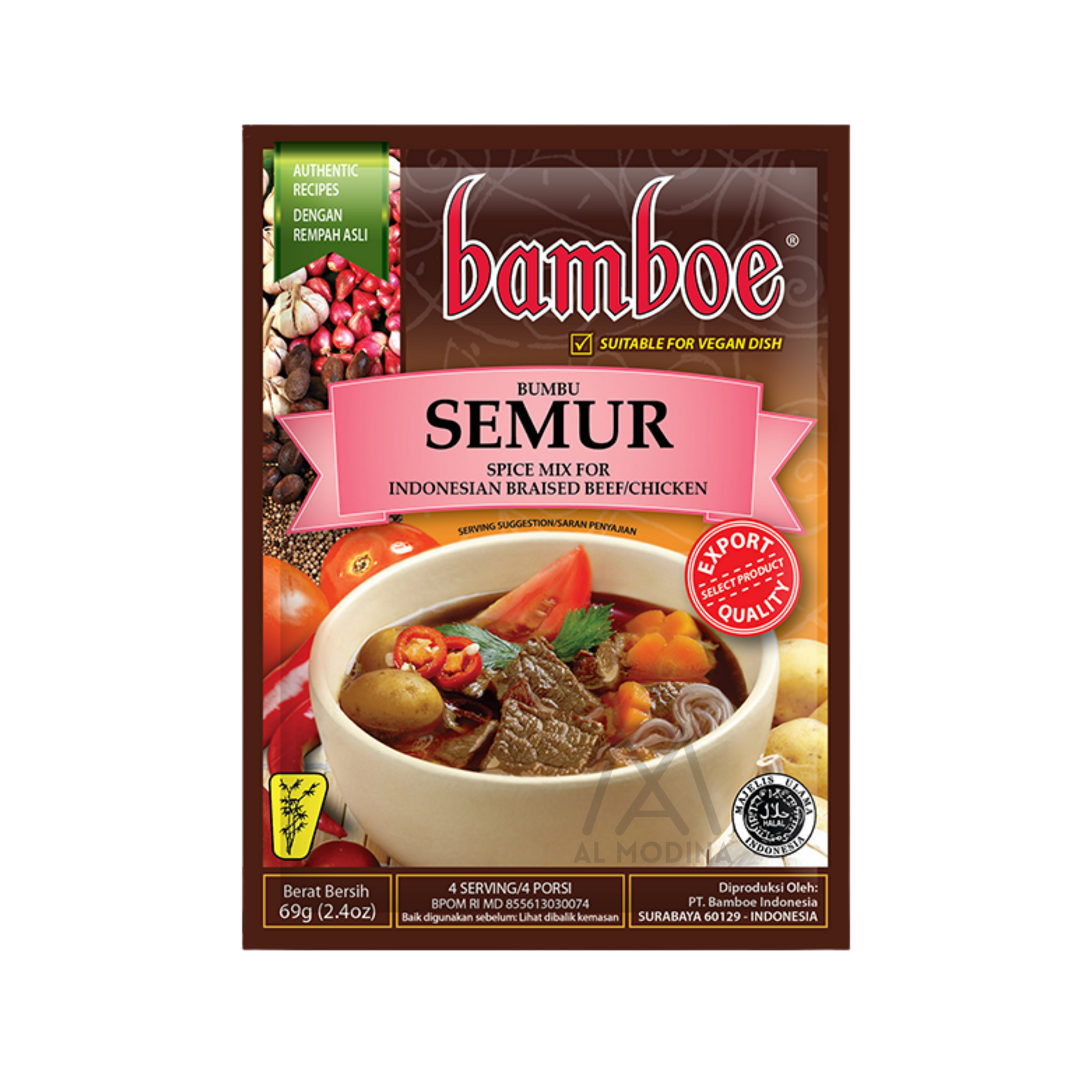 Semur seasoning mix Bamboe - AL MODINA