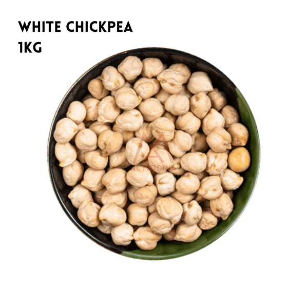 Kabuli Chana Small 1 kg (White Chickpeas) - AL MODINA