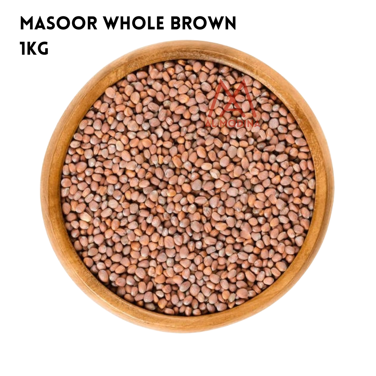 Masur Whole Brown 1Kg - AL MODINA