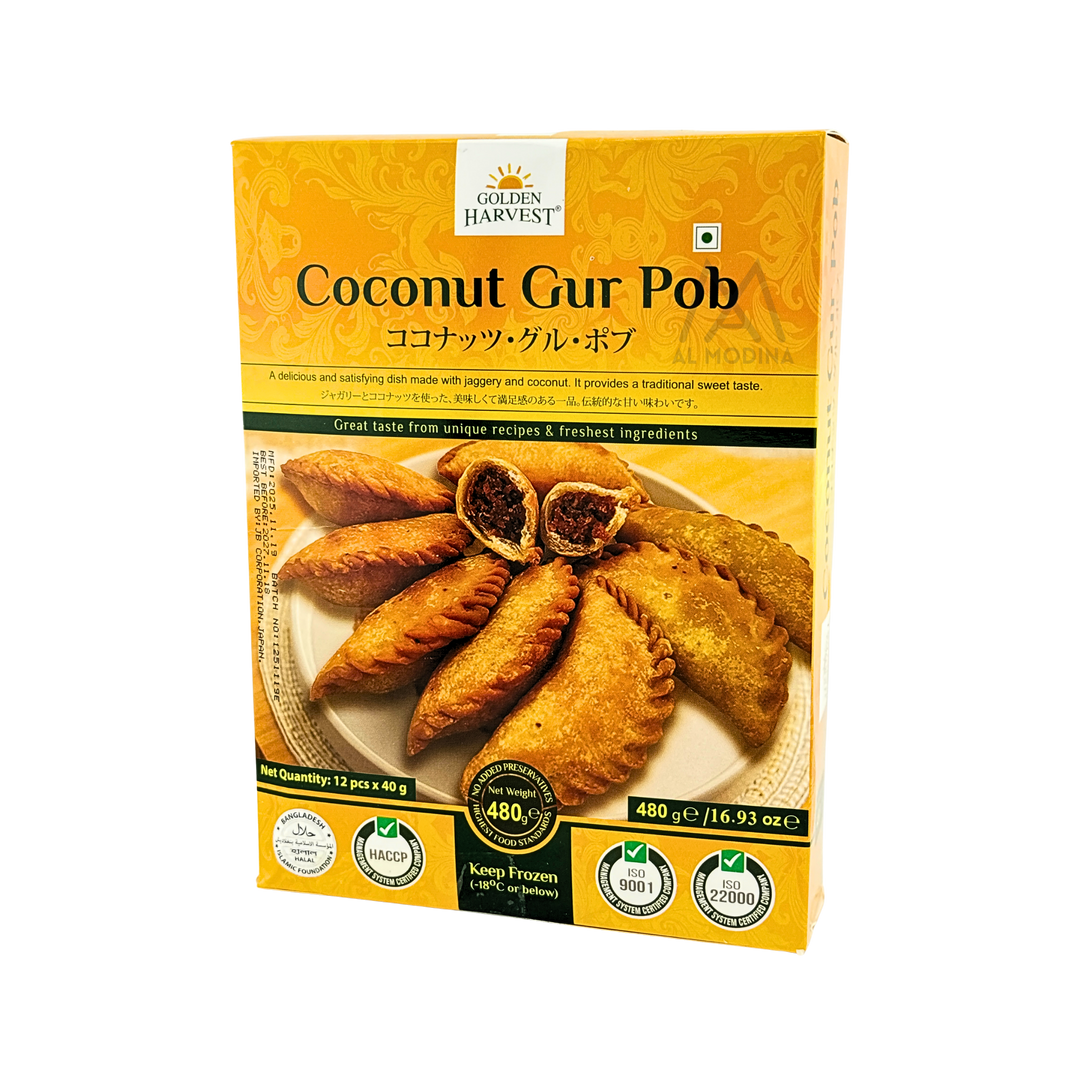 Coconut Gur Pob 12 pcs Golden Harvest