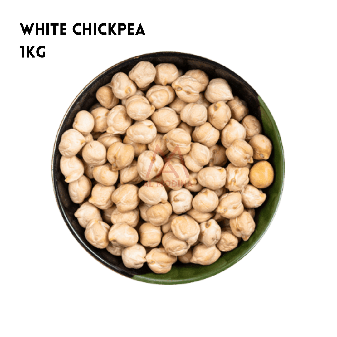 WHITE CHANA 1Kg (Chickpea) - AL MODINA