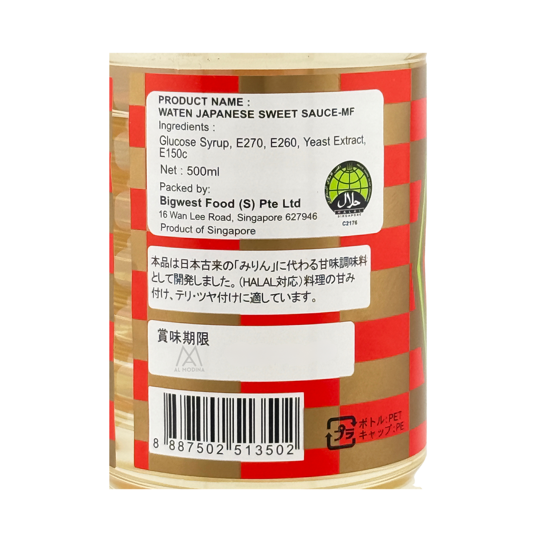 ハラール和風甘だれ - MF 500ml (みりん代替品)