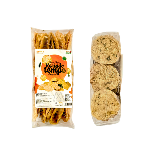 Original tempe chips (keripik tempe), 160g