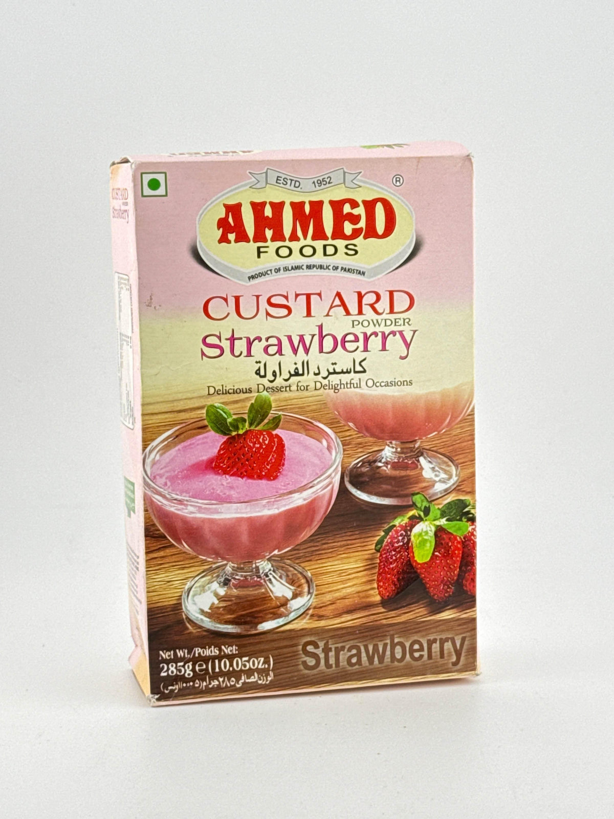 STRAWBERRY Custard Powder by AHMED 300g - AL MODINA
