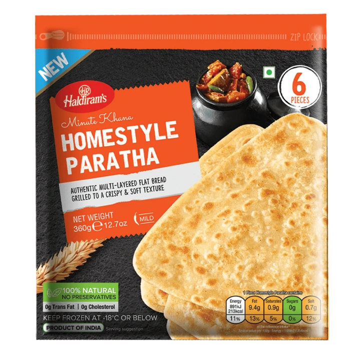 Home Style PARATHA 6pcs