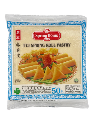 Spring Roll Pastry 550g 50pcs By Spring Home