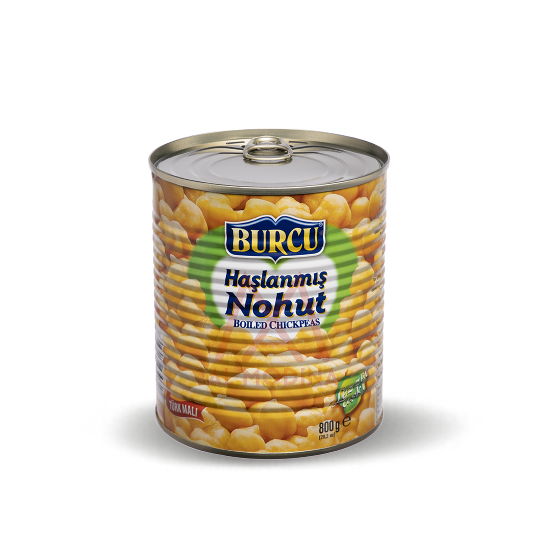 BOILED CHICKPEAS (Haşlanmış Nohut) 800G BURCU