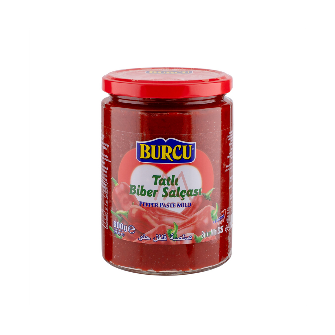 PEPPER PASTE MILD (Tatlı Biber Salçası) 600G BURCU