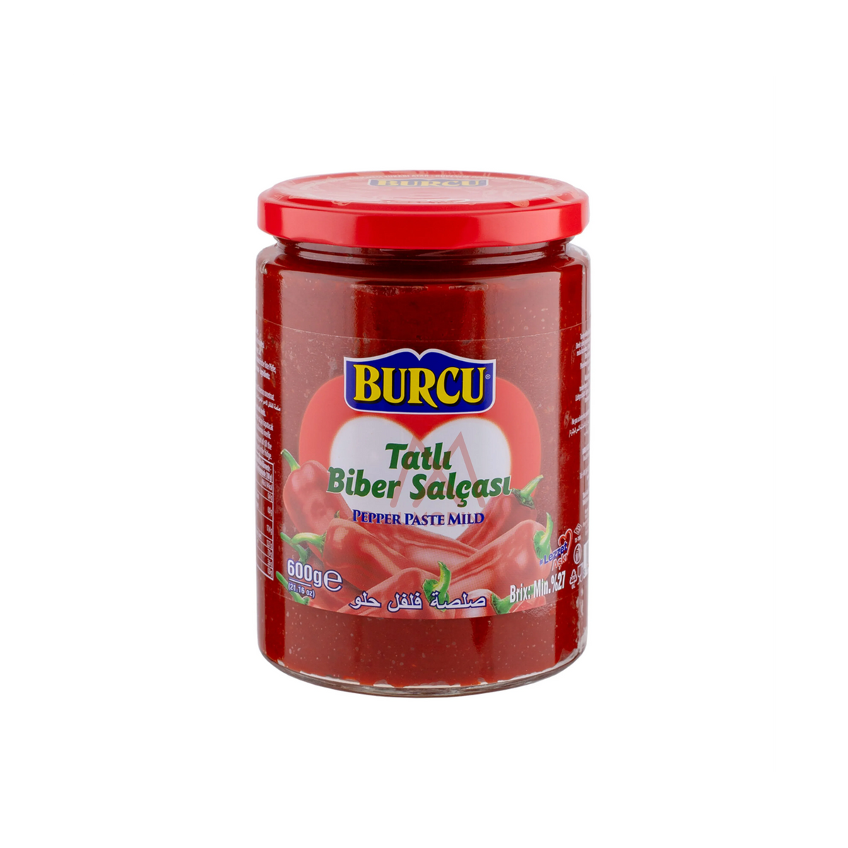 PEPPER PASTE MILD (Tatlı Biber Salçası) 600G BURCU - AL MODINA