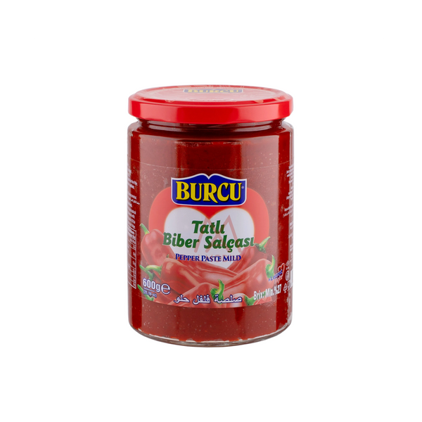PEPPER PASTE MILD (Tatlı Biber Salçası) 600G BURCU - AL MODINA