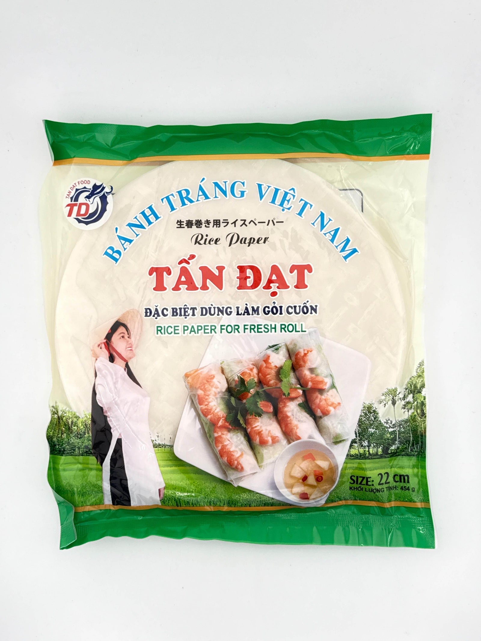 Rice Paper TÂN ÐĄT 22cm Sheet - AL MODINA