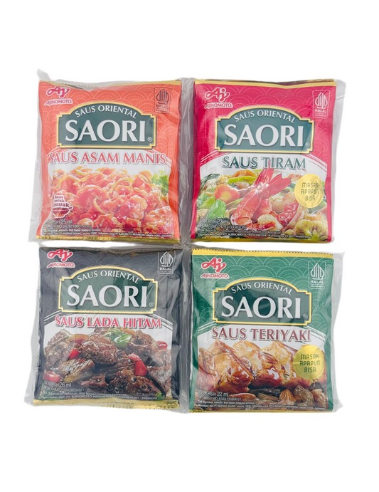 SAORI SAUCE By AJINOMOTO 5pack Set Seasoning Mix - AL MODINA