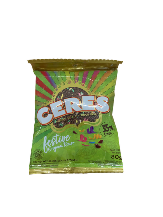 CERES Festive Chocolate Sprinkle 80g