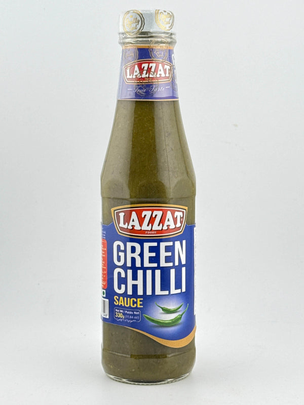 Green CHILLI SAUCE 330g (LAZZAT) - AL MODINA