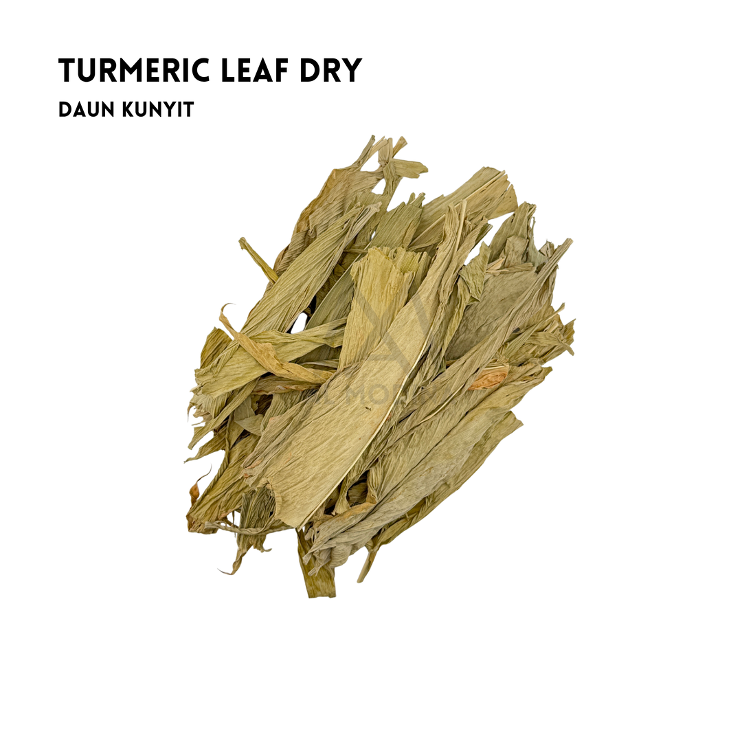 Daun Kunyit Indonesian 20g (Dry Turmeric Leaves)