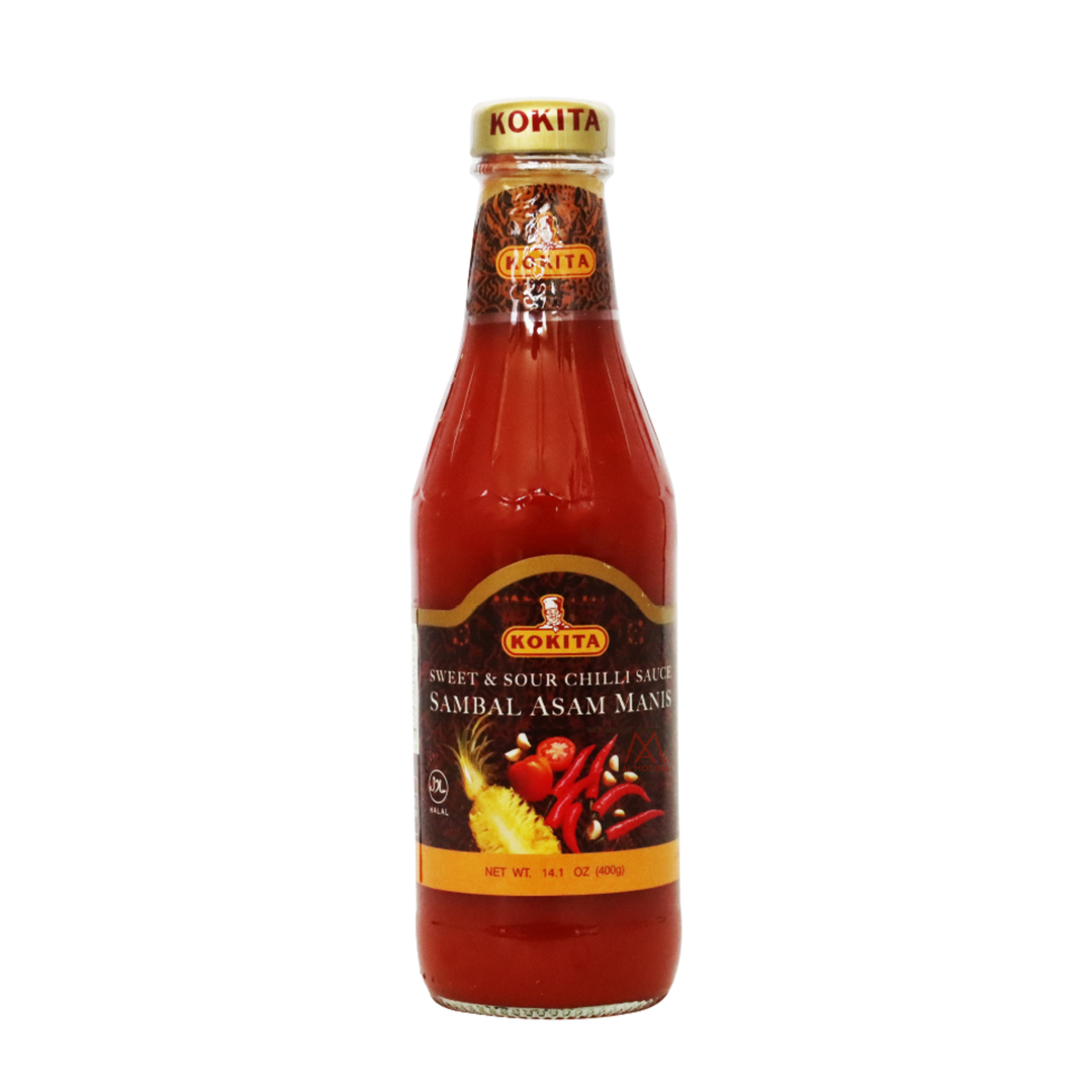 SAMBAL ASAM MANIS (SWEET & SOUR CHILLI SAUCE 400G KOKITA