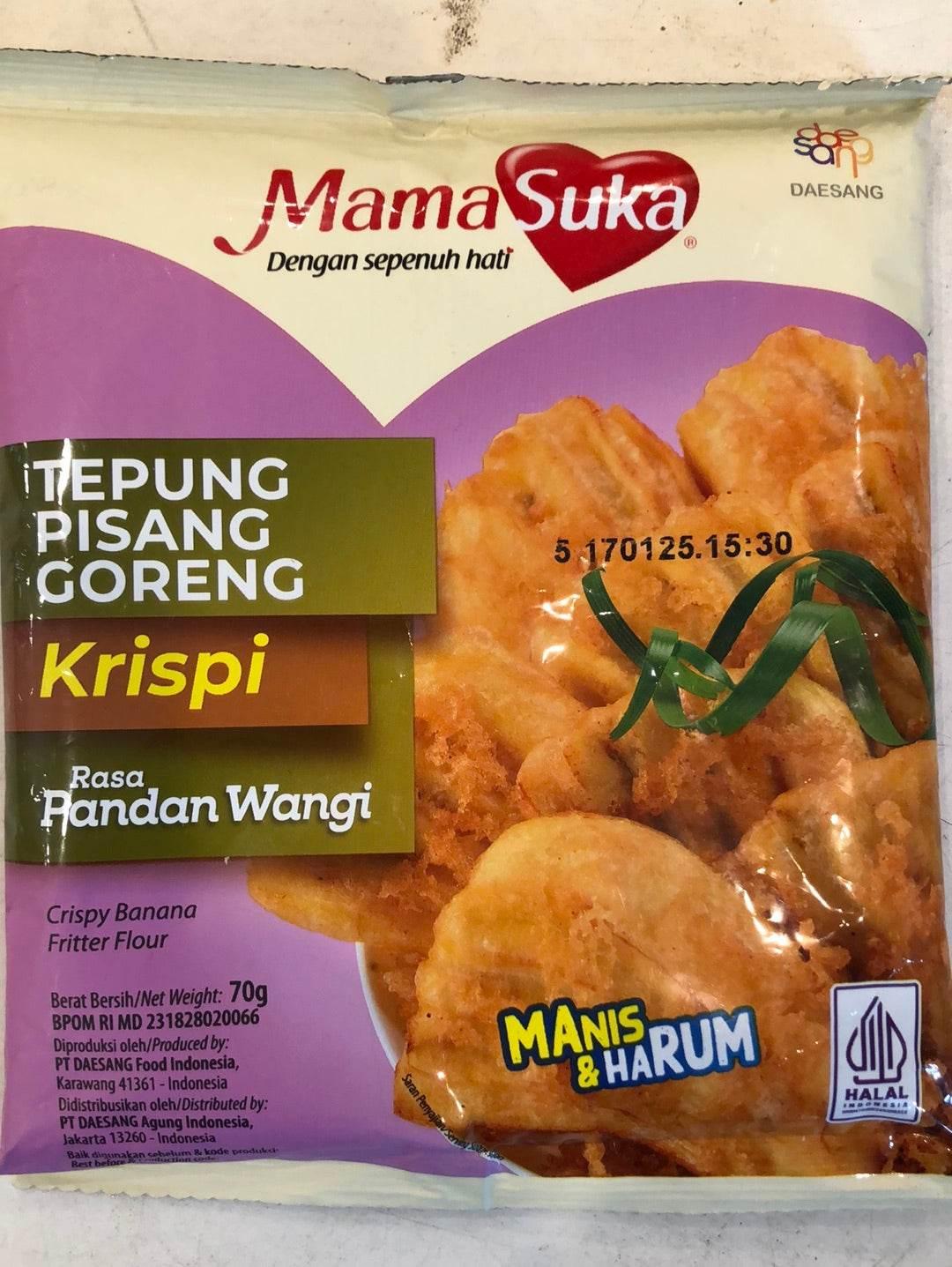 MAMA SUKAcrispy banana fritter flour - AL MODINA