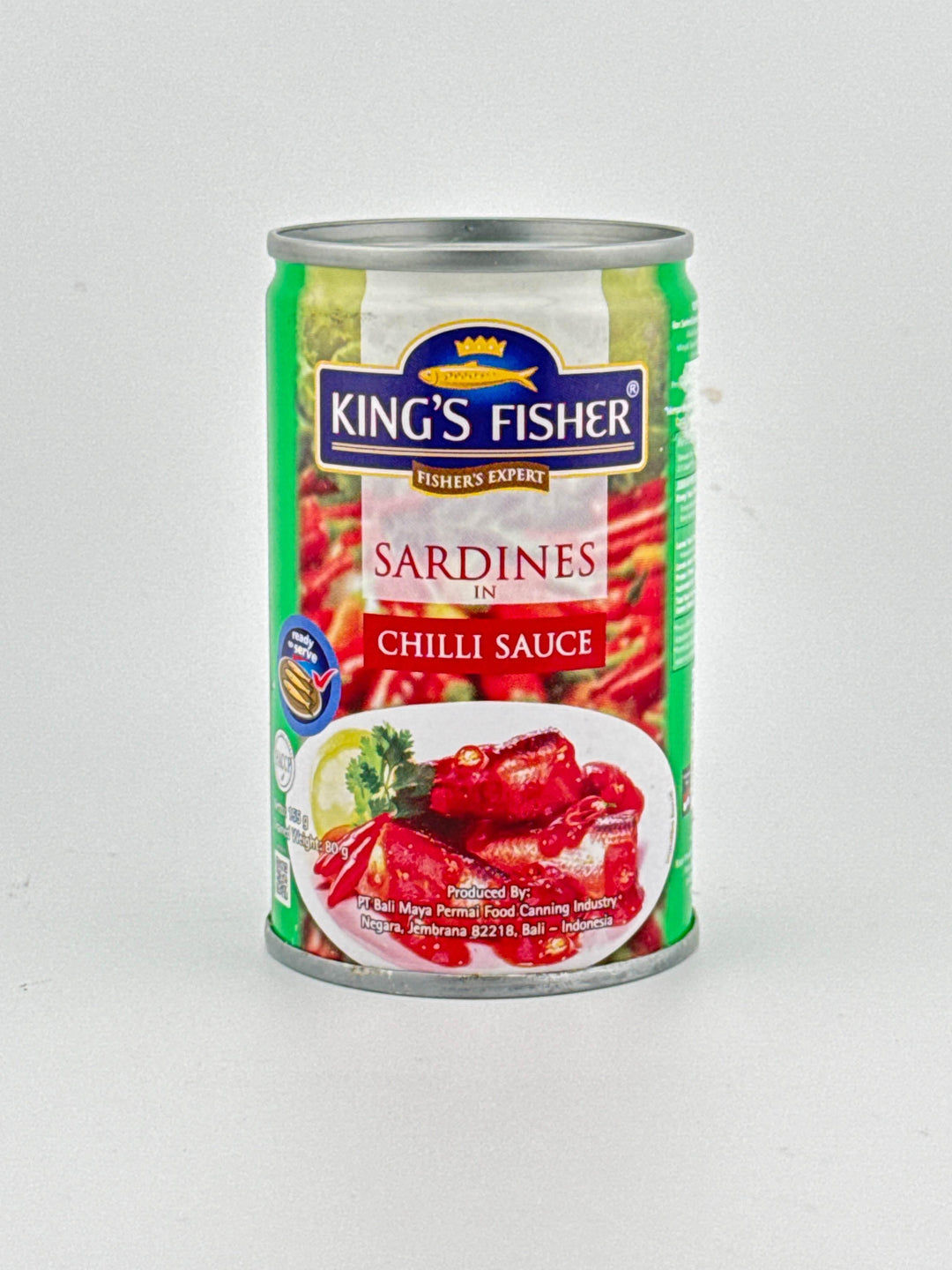 Sardines Can 155g by King Fisher Indonesia - AL MODINA