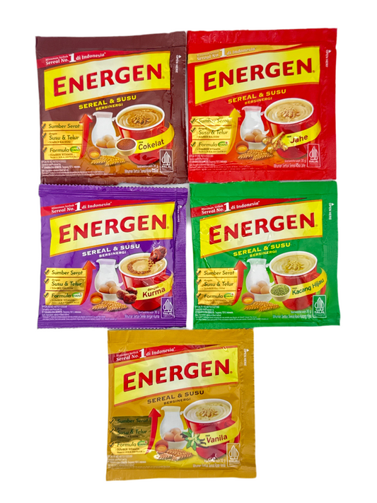 ENERGEN SEREAL &amp; SUSU BERSINERGI ホットドリンクサシェ