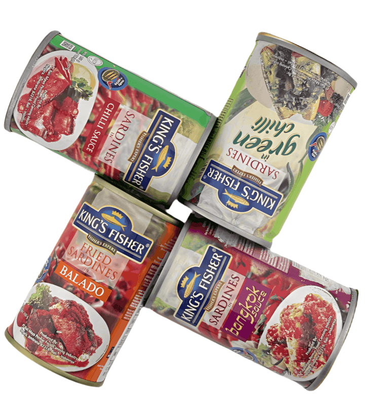 Sardines Can 155g by King Fisher Indonesia - AL MODINA