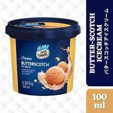 BUTTERSCOTCH ICE CREAM 100ml - AL MODINA