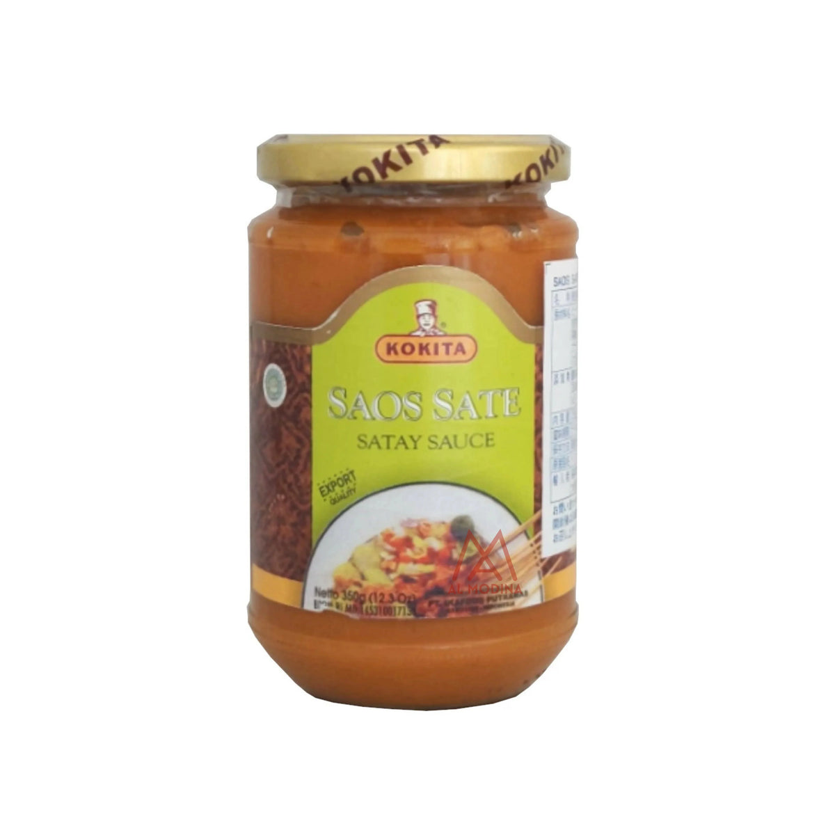SAOS SATE (SATAY SAUCE) 350G KOKITA - AL MODINA