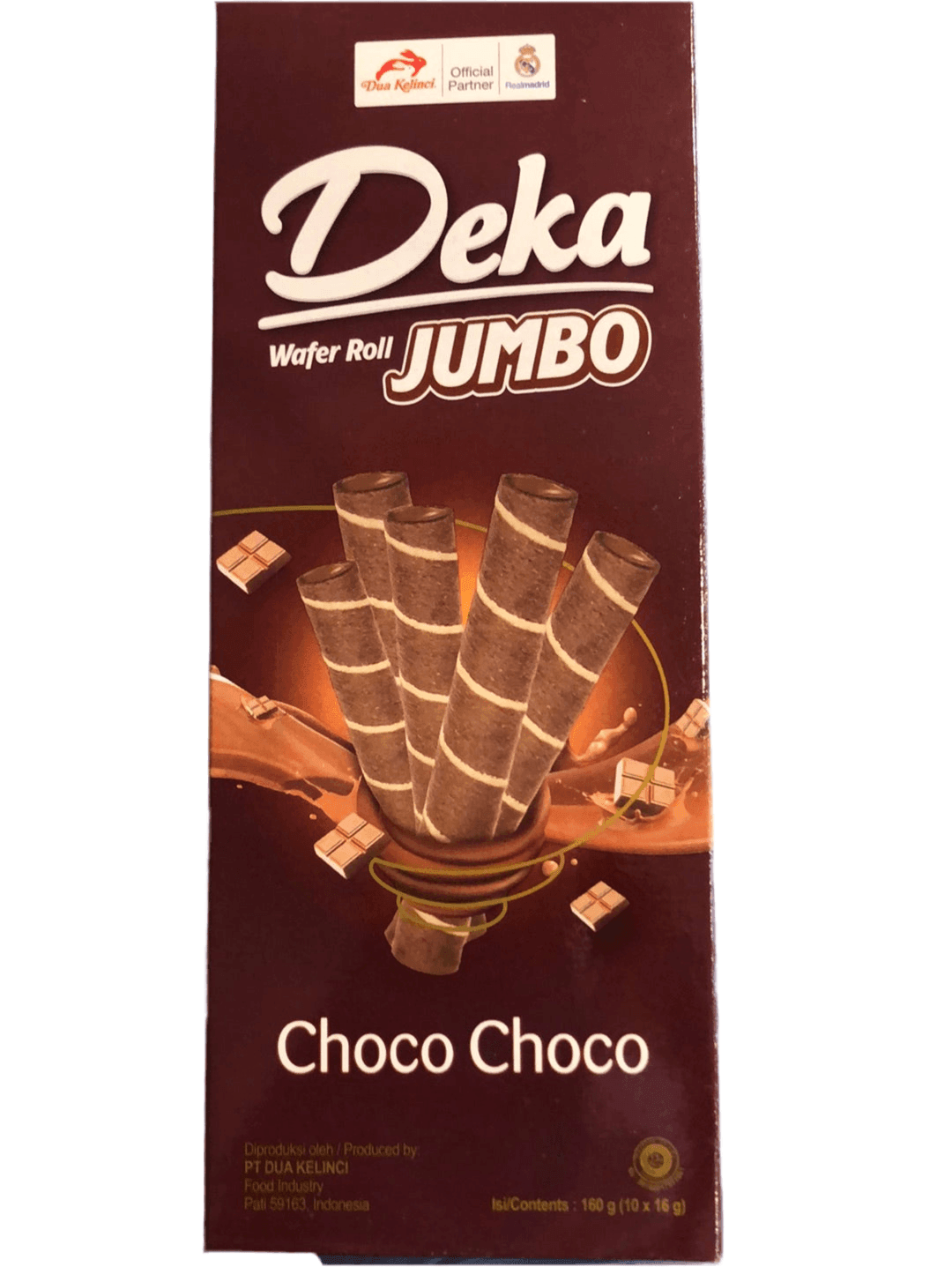 Wafer Roll JUMBO Choco Choco140g By Deka - AL MODINA