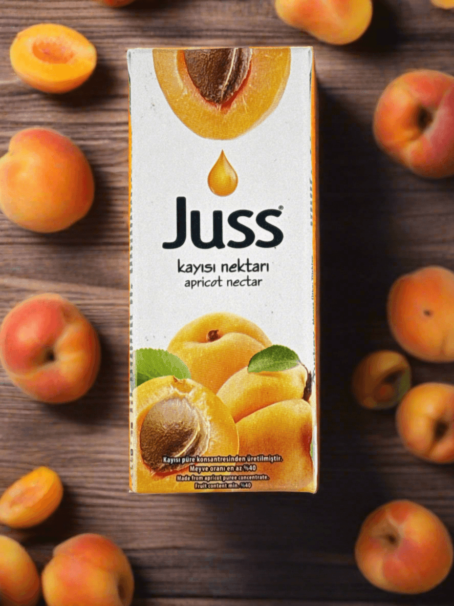 Juss Apricot Nectar 200ml - AL MODINA