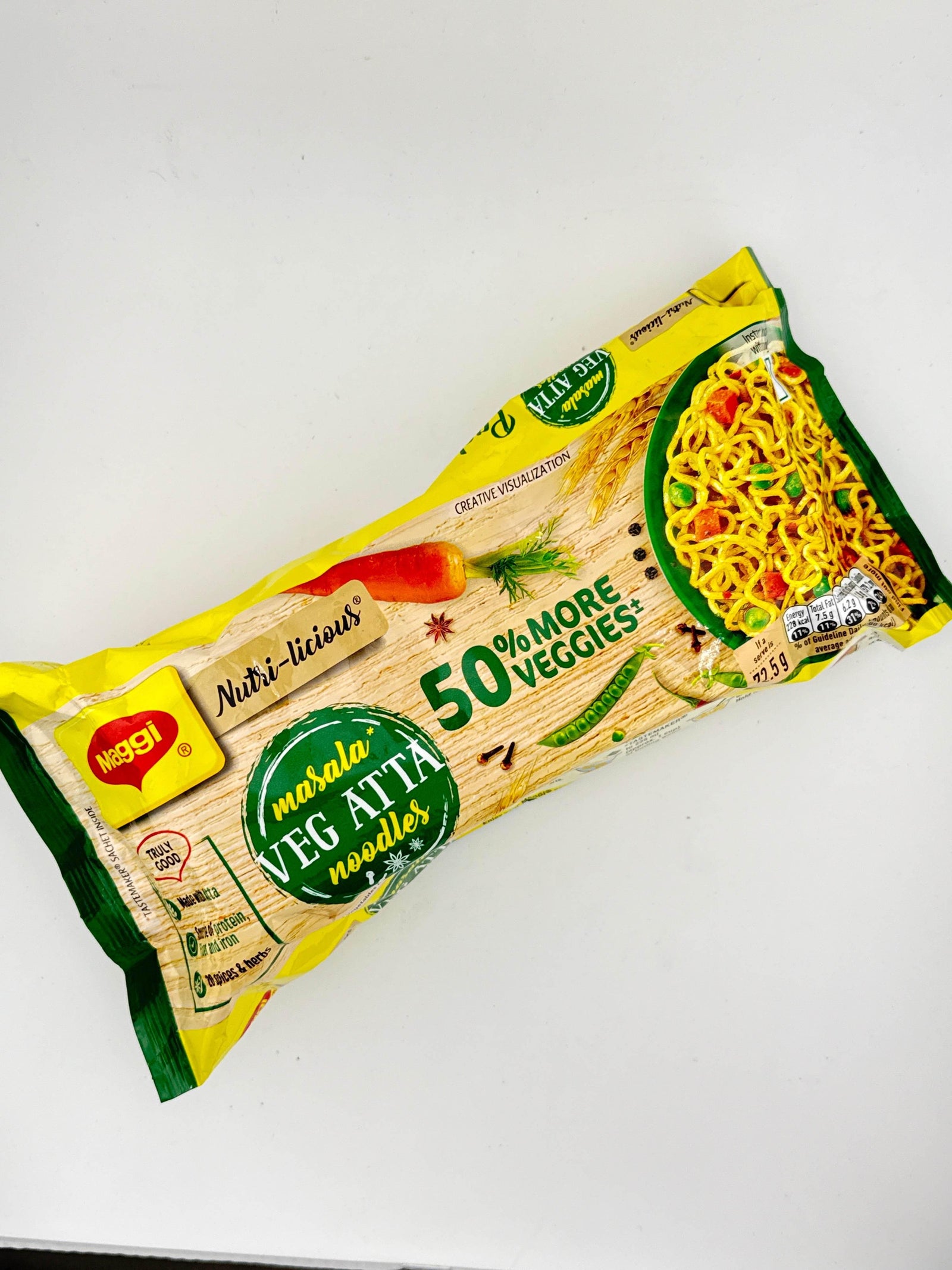 Maggi Masala Veg Atta Noodles 4 pcs Combo - AL MODINA