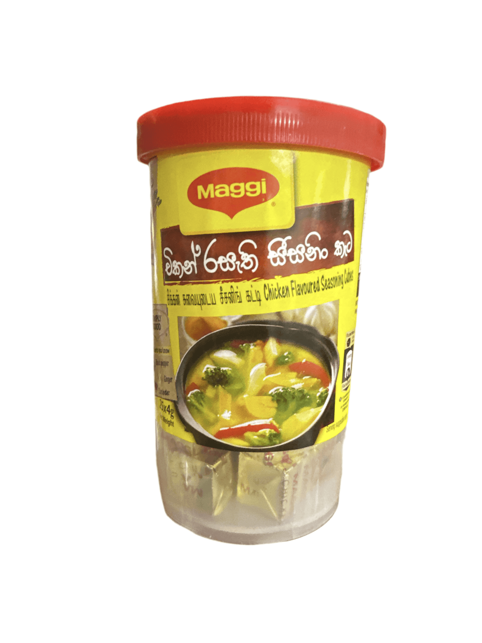 Maggi chicken Cube 25X4g - AL MODINA