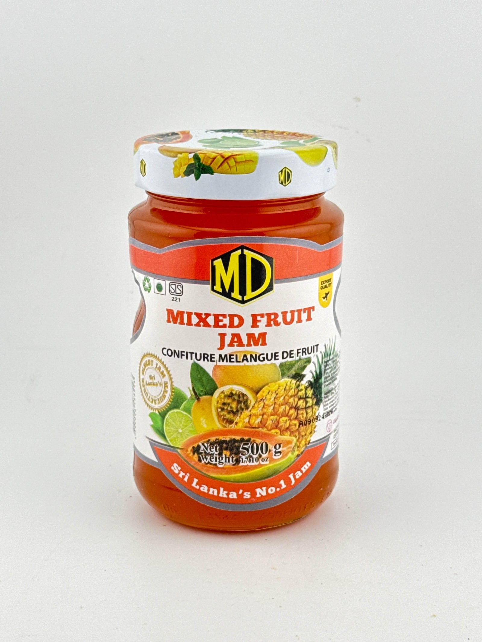 Mixed Fruit Jam 500g - AL MODINA