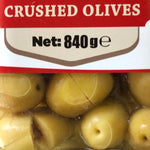 CTUSHED OLIVES ay