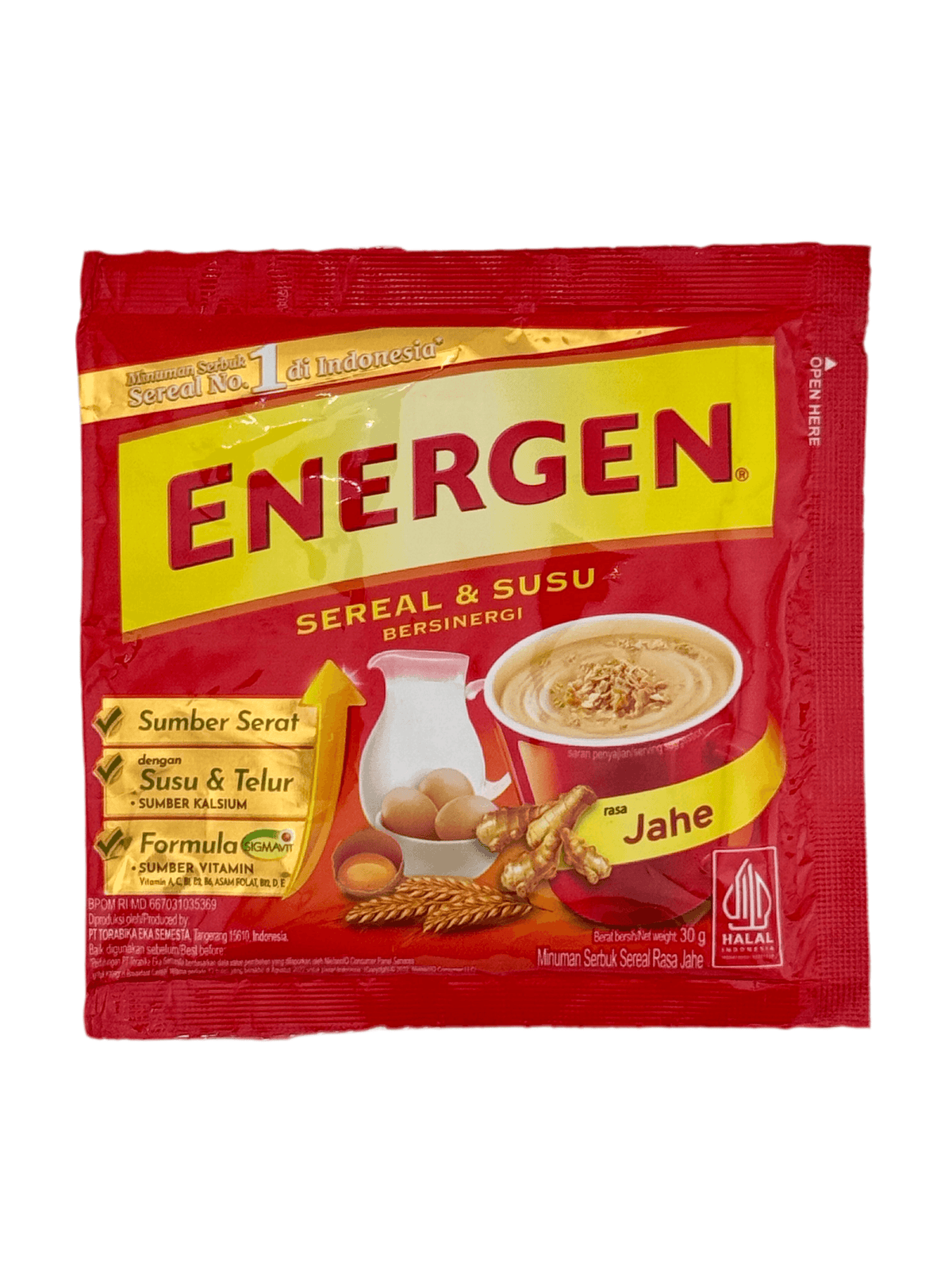 ENERGEN SEREAL & SUSU BERSINERGI Hot Drink Sachets - AL MODINA