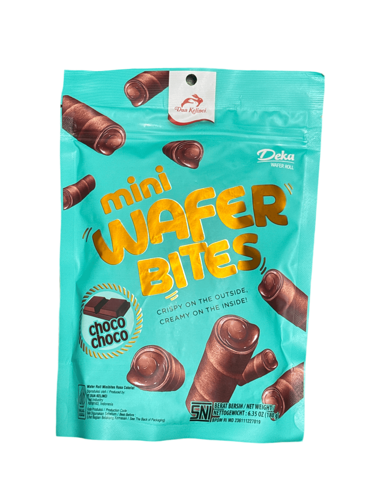 Mini wafer bites Rasa Choco Choco 180g By Deka - AL MODINA