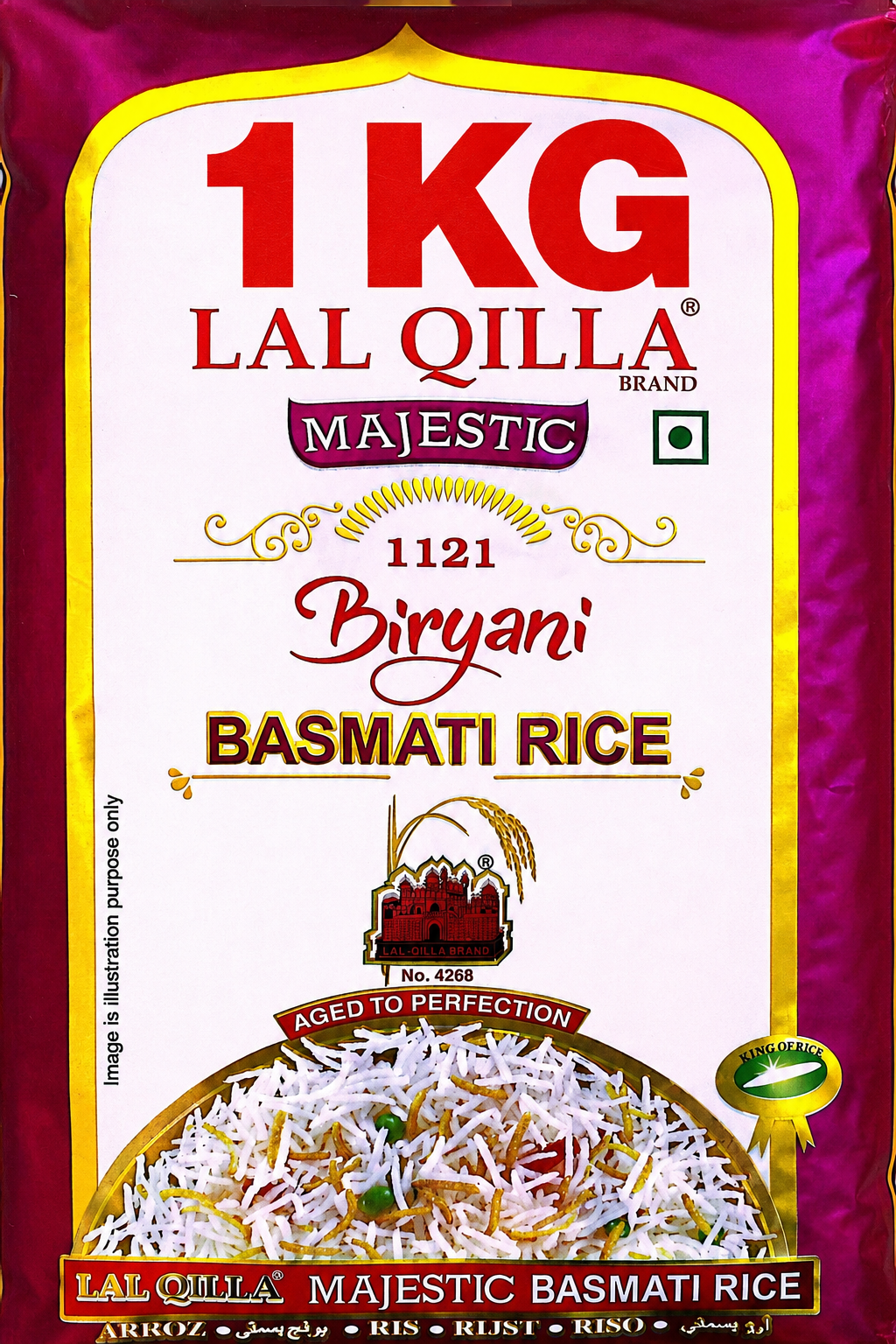 BASMATI RICE LAL QILLA 1kg