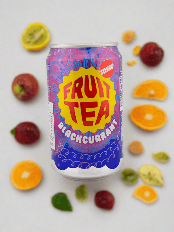 Fruit Tea BlackCurrant 318ml - AL MODINA
